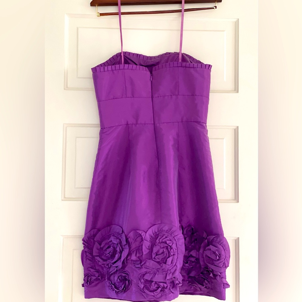 Max and Cleo Purple Party Dress